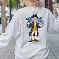 Six Seven 6 7 7 6 George Washington Teacher American Women's Sweatshirt Back Print Ash Six Seven 6 7 7 6 George Washington Teacher American Women's Sweatshirt Back Print Ash
