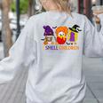 I Smell Children Witch Teacher Halloween Trick Or Teach Women's Sweatshirt Back Print Ash I Smell Children Witch Teacher Halloween Trick Or Teach Women's Sweatshirt Back Print Ash