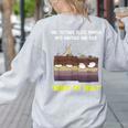 Sorry My Fault Earthquake Tectonic Plate Science Teacher Pun Women's Sweatshirt Back Print Ash Sorry My Fault Earthquake Tectonic Plate Science Teacher Pun Women's Sweatshirt Back Print Ash