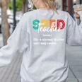 Special Education For Men Women SPED Teacher Women's Sweatshirt Back Print Ash