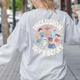 Special Education For Men Women SPED Teacher Women's Sweatshirt Back Print Ash