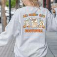 Special Education All Minds SPED Teacher Ghost Halloween Women's Sweatshirt Back Print Ash