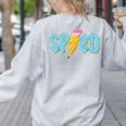 Special Education SPED Rocks Teacher Back To School Rock Women's Sweatshirt Back Print Ash Special Education SPED Rocks Teacher Back To School Rock Women's Sweatshirt Back Print Ash