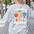 Special Education i Can Write a Goal For That Sped Teacher Women's Sweatshirt Back Print Ash Special Education i Can Write a Goal For That Sped Teacher Women's Sweatshirt Back Print Ash