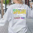 Special Teacher Daycare School Childcare Infant Teacher Women's Sweatshirt Back Print Ash Special Teacher Daycare School Childcare Infant Teacher Women's Sweatshirt Back Print Ash