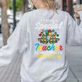 Special Teacher To Hear Child Cant Say Autism Awareness Sped Women's Sweatshirt Back Print Ash Special Teacher To Hear Child Cant Say Autism Awareness Sped Women's Sweatshirt Back Print Ash