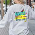 Specials Team Elementary School Teachers Cute Trendy Retro Women's Sweatshirt Back Print Ash