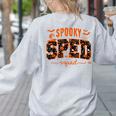 Sped Squad Team Special Education Teacher Halloween Women's Sweatshirt Back Print Ash Sped Squad Team Special Education Teacher Halloween Women's Sweatshirt Back Print Ash