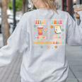 SPED Teacher Special Education First Coffee Then Data For Men Women Women's Sweatshirt Back Print Ash SPED Teacher Special Education First Coffee Then Data For Men Women Women's Sweatshirt Back Print Ash