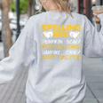 Spelling Bee Costume For a Halloween Teacher Pun Women Women's Sweatshirt Back Print Ash
