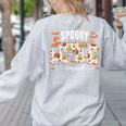 Spooky SPED Squad Special Education Teacher Halloween Ghost Women's Sweatshirt Back Print Ash Spooky SPED Squad Special Education Teacher Halloween Ghost Women's Sweatshirt Back Print Ash