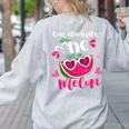 Our Students Are One In A Melon Teacher Watermelon Summer Women's Sweatshirt Back Print Ash Our Students Are One In A Melon Teacher Watermelon Summer Women's Sweatshirt Back Print Ash