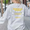 Sunday School Teacher TShirt Miracle Worker Women's Sweatshirt Back Print Ash Sunday School Teacher TShirt Miracle Worker Women's Sweatshirt Back Print Ash