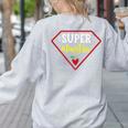 Super Heroe Maestra Espanol Spanish Super Teacher Women's Sweatshirt Back Print Ash Super Heroe Maestra Espanol Spanish Super Teacher Women's Sweatshirt Back Print Ash