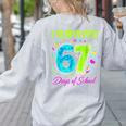 I Survived 67 Days Of School 67 Meme Science Teacher Women's Sweatshirt Back Print Ash I Survived 67 Days Of School 67 Meme Science Teacher Women's Sweatshirt Back Print Ash
