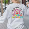 It Takes A Big Heart To Shape Little Minds Teacher Assistant Women's Sweatshirt Back Print Ash