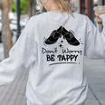 Tap Dancer Tap Dancing Shoes Tap Dance Teacher Women's Sweatshirt Back Print Ash Tap Dancer Tap Dancing Shoes Tap Dance Teacher Women's Sweatshirt Back Print Ash