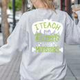 I Teach The Cutest Little Monsters Halloween Teacher Spooky Women's Sweatshirt Back Print Ash I Teach The Cutest Little Monsters Halloween Teacher Spooky Women's Sweatshirt Back Print Ash