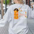 I Teach The Cutest Pumpkins Halloween Shirt For Teachers Women's Sweatshirt Back Print Ash I Teach The Cutest Pumpkins Halloween Shirt For Teachers Women's Sweatshirt Back Print Ash
