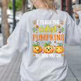 I Teach The Cutest Pumpkins Halloween Teacher Women's Sweatshirt Back Print Ash I Teach The Cutest Pumpkins Halloween Teacher Women's Sweatshirt Back Print Ash