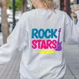 I Teach Rockstars Tee Orchestra Music Teacher Back To School Women's Sweatshirt Back Print Ash I Teach Rockstars Tee Orchestra Music Teacher Back To School Women's Sweatshirt Back Print Ash