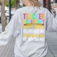 Teacher Assistant Is My Name Coordinating Teacher Aide For Men Women Women's Sweatshirt Back Print Ash