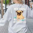 Teacher My Dog Ate My Lesson Plans School Staff Women's Sweatshirt Back Print Ash Teacher My Dog Ate My Lesson Plans School Staff Women's Sweatshirt Back Print Ash