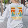 A Teacher Like Me Is Hard To Find Bigfoot Teacher Women's Sweatshirt Back Print Ash
