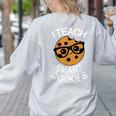 Teacher Shirt I Teach Smart Cookies Shirt Nerd Tee Women's Sweatshirt Back Print Ash Teacher Shirt I Teach Smart Cookies Shirt Nerd Tee Women's Sweatshirt Back Print Ash
