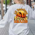 Teacher All Teachers Love Brains Halloween Party Women's Sweatshirt Back Print Ash Teacher All Teachers Love Brains Halloween Party Women's Sweatshirt Back Print Ash