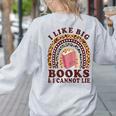 Teacher-TShirt I Like Big Books & I Cannot Lie Reading For Women Women's Sweatshirt Back Print Ash Teacher-TShirt I Like Big Books & I Cannot Lie Reading For Women Women's Sweatshirt Back Print Ash