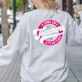 Come On Teachers Let's Go Teach Pink Back To School For Men Women Women's Sweatshirt Back Print Ash Come On Teachers Let's Go Teach Pink Back To School For Men Women Women's Sweatshirt Back Print Ash