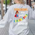 Teachers Are Superheroes Graduation School Teachers Women's Sweatshirt Back Print Ash Teachers Are Superheroes Graduation School Teachers Women's Sweatshirt Back Print Ash