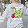 Teachersaurus Rex Dinosaur Like A Normal Teacher Saurus Women's Sweatshirt Back Print Ash Teachersaurus Rex Dinosaur Like A Normal Teacher Saurus Women's Sweatshirt Back Print Ash