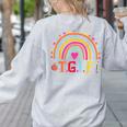 TGIF Teacher Appreciation Alphabet Thank God It's Friday For Men Women Girls Kids Women's Sweatshirt Back Print Ash TGIF Teacher Appreciation Alphabet Thank God It's Friday For Men Women Girls Kids Women's Sweatshirt Back Print Ash