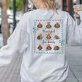 Thankful For Books Turkey Reading Book Lovers Fall Teacher Women's Sweatshirt Back Print Ash Thankful For Books Turkey Reading Book Lovers Fall Teacher Women's Sweatshirt Back Print Ash