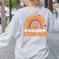 Thankful For My Students Teacher Thanksgiving School Fall Women's Sweatshirt Back Print Ash Thankful For My Students Teacher Thanksgiving School Fall Women's Sweatshirt Back Print Ash