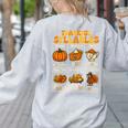 Thankful Syllables Teacher Thanksgiving Educational Kids Women's Sweatshirt Back Print Ash Thankful Syllables Teacher Thanksgiving Educational Kids Women's Sweatshirt Back Print Ash
