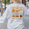Thankful Syllables Thanksgiving Phonics Reading Teacher Fall Women's Sweatshirt Back Print Ash Thankful Syllables Thanksgiving Phonics Reading Teacher Fall Women's Sweatshirt Back Print Ash
