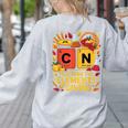 Thanksgiving 67 Meme Science Teacher Periodic Table Women Women's Sweatshirt Back Print Ash Thanksgiving 67 Meme Science Teacher Periodic Table Women Women's Sweatshirt Back Print Ash