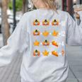 Thanksgiving Order Of Operations Quiz Math Teacher Life Women's Sweatshirt Back Print Ash Thanksgiving Order Of Operations Quiz Math Teacher Life Women's Sweatshirt Back Print Ash