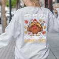 Thanksgiving Teacher Turkey Lets Eat Kids Punctuation Women's Sweatshirt Back Print Ash Thanksgiving Teacher Turkey Lets Eat Kids Punctuation Women's Sweatshirt Back Print Ash