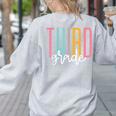 Third Grade Girls Boys Teacher Team 3rd Grade Squad Women's Sweatshirt Back Print Ash Third Grade Girls Boys Teacher Team 3rd Grade Squad Women's Sweatshirt Back Print Ash