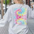 Tie Dye 8th Grade Typography Team Eighth Grade Teacher Women's Sweatshirt Back Print Ash Tie Dye 8th Grade Typography Team Eighth Grade Teacher Women's Sweatshirt Back Print Ash