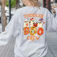 Toddler Boo Crew Halloween Costume For Teacher Kids Women's Sweatshirt Back Print Ash Toddler Boo Crew Halloween Costume For Teacher Kids Women's Sweatshirt Back Print Ash