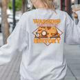 Historian History Teacher Student Men Women Kids Women's Sweatshirt Back Print Ash