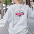 History Teacher Silly Goose Back To School Social Studies Women's Sweatshirt Back Print Ash History Teacher Silly Goose Back To School Social Studies Women's Sweatshirt Back Print Ash