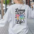Transitional Kindergarten TK Teacher Women's Sweatshirt Back Print Ash Transitional Kindergarten TK Teacher Women's Sweatshirt Back Print Ash