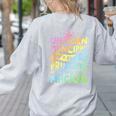 Unicorn Principal Back To School Teacher Appreciation Women's Sweatshirt Back Print Ash Unicorn Principal Back To School Teacher Appreciation Women's Sweatshirt Back Print Ash