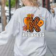 Unity Day Shirt Kindness Orange Teacher Kids Be Kind Women's Sweatshirt Back Print Ash Unity Day Shirt Kindness Orange Teacher Kids Be Kind Women's Sweatshirt Back Print Ash